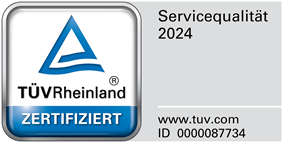 Autoservice Franz Baur ist von TÜV Rheinland zertifiziert Bild mit Zertifikat von TÜV-Rheinland